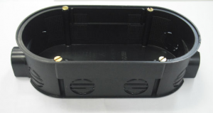 2 Gang Backbox, wall